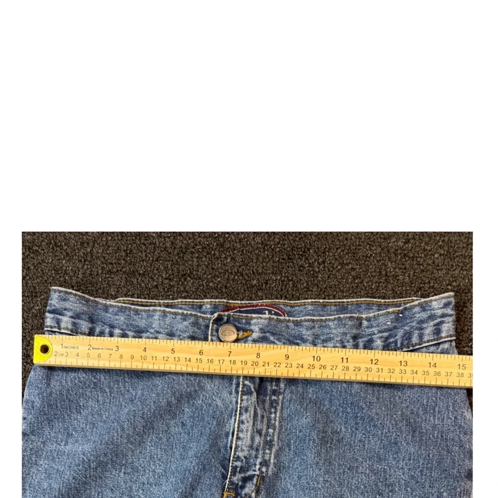 Zana-Di Patchwork Flare Jeans Womens 7/8 Blue‎ Vintage Y2K Excellent Multi-Tone